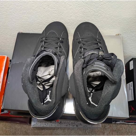 Air Jordan 6 Retro Chrome Metallic Silver Size 10 w/ OG Box main image 6